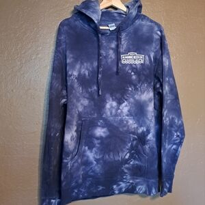 Unisex Tie-Dye Hoodie Size Large